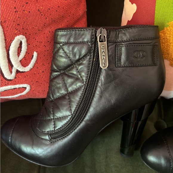 Chanel Runway Ankle Boot with Detachable Ankle Purse - Picture 5 of 11
